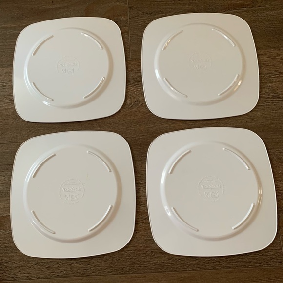 Melamine dinner plates of 6 - Picture 2 of 8